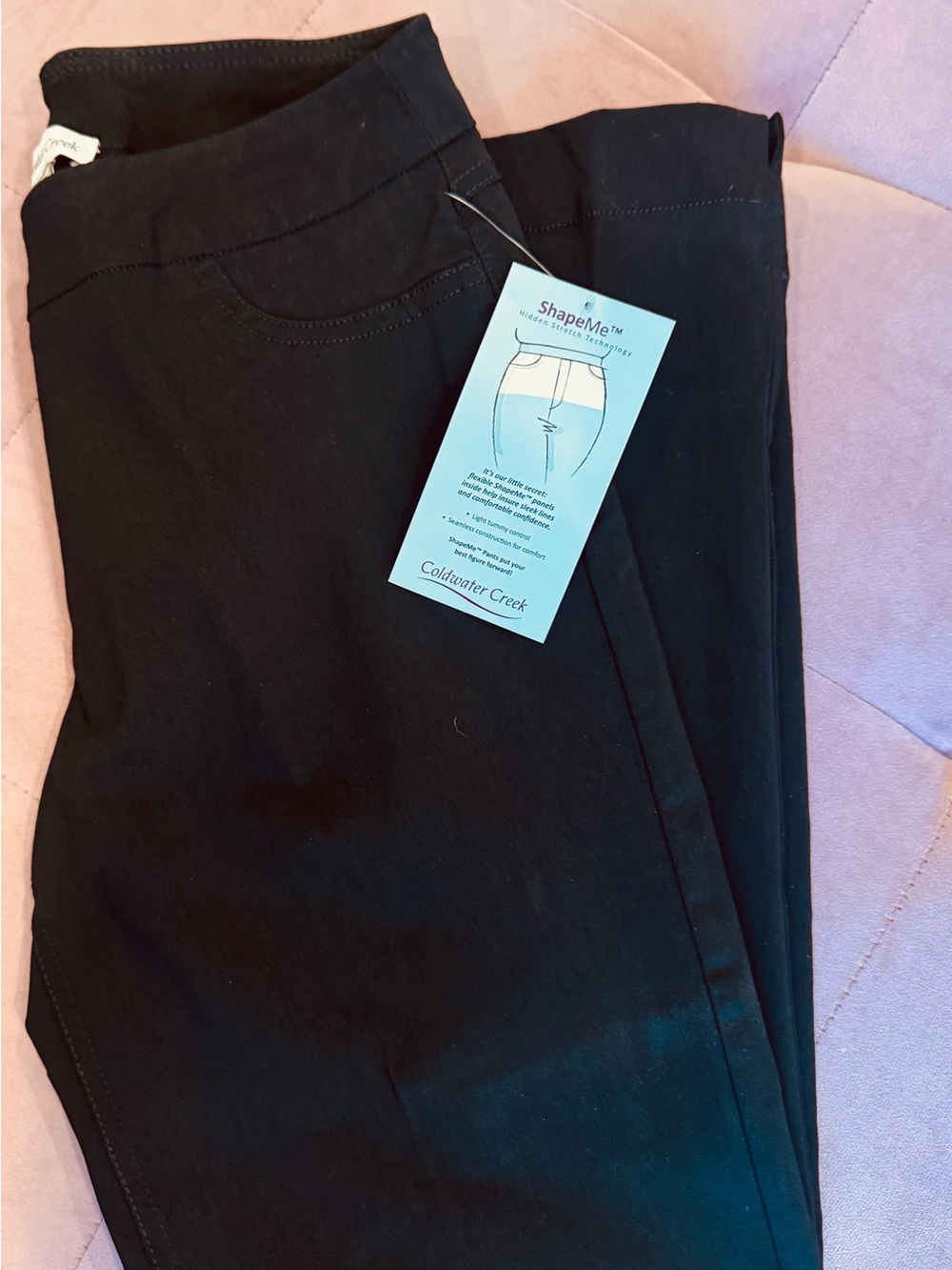 Coldwater Creek Black ShapeMe Women's Jeggings